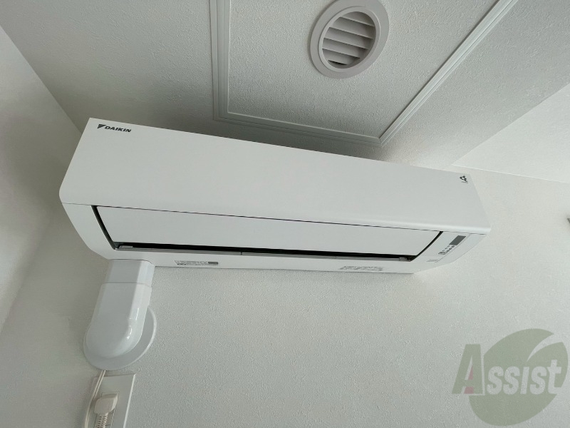 その他設備　エアコンがありますので夏でも快適に過ごせます！