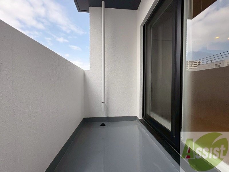 バルコニー　バルコニーです。洗濯物を干したり一息ついたりできますね！