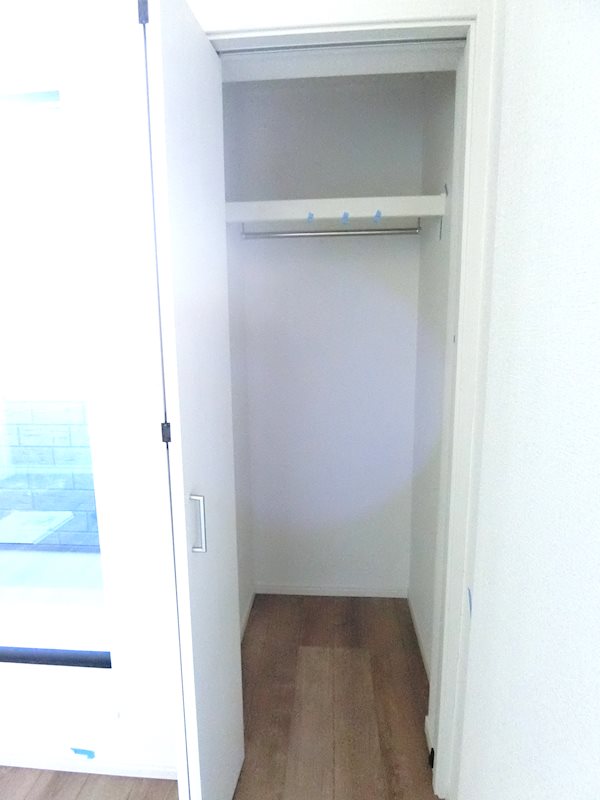 収納　クローゼット付きです！