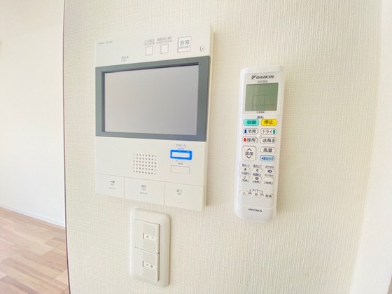 セキュリティ　※別部屋の写真です