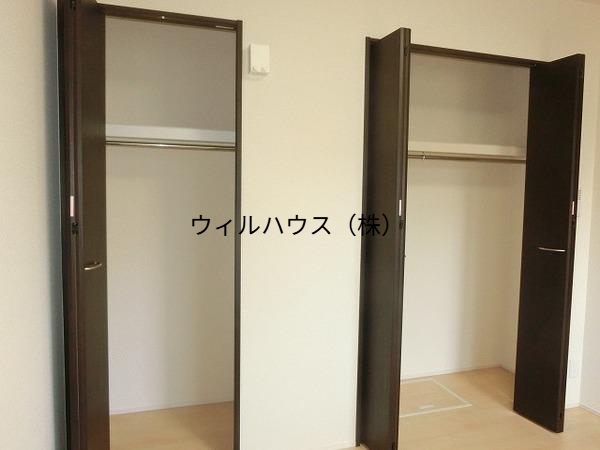 収納　たっぷり収納できるクローゼット！