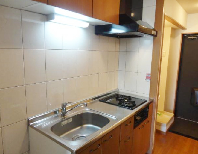 キッチン　自炊をされる方に嬉しい2口コンロ♪