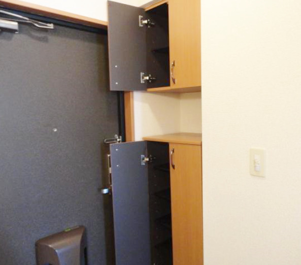 玄関　大容量のシューズボックス♪