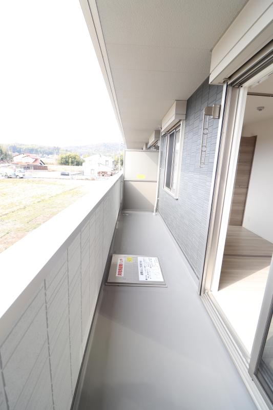 バルコニー　南向きのバルコニー