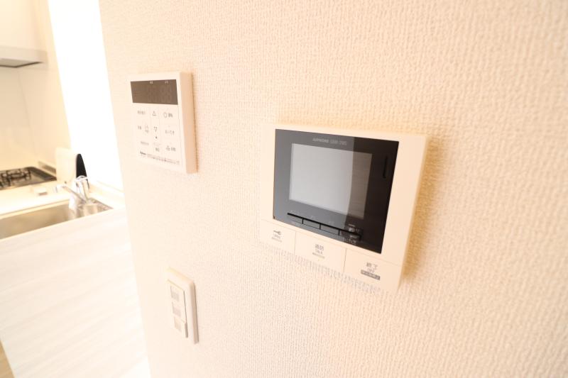 セキュリティ　モニターインターホン付き