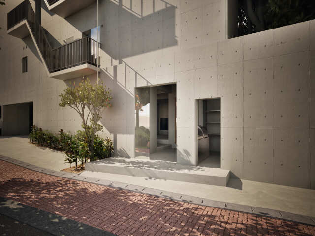 エントランス　イメージ図となります。