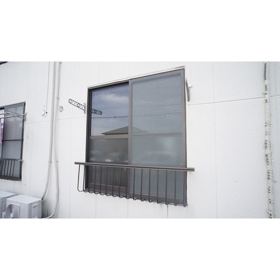 バルコニー　物干し