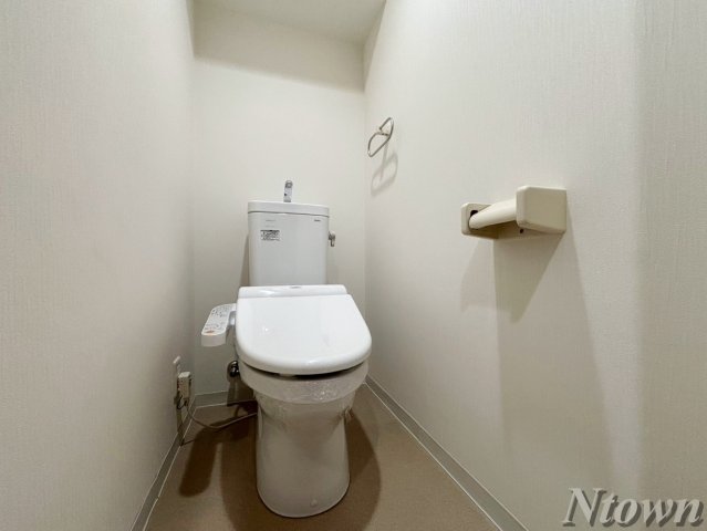 トイレ　ゆったりとした空間のトイレです