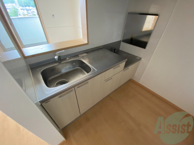 キッチン　キッチンは料理をする場所もしっかりあっていいですね～