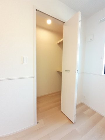 収納　収納のためのスペースです