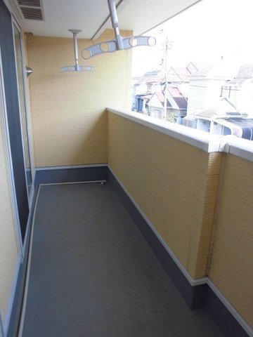 バルコニー　落ち着いた時間を過ごせるバルコニーです