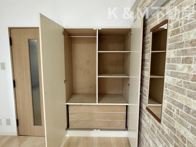 収納　収納スペース豊富です