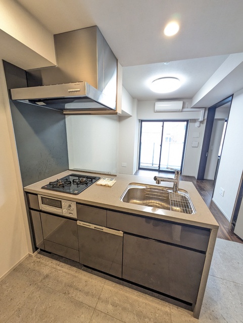 キッチン　２口ガスコンロキッチンです