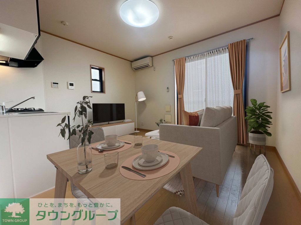 居室・リビング　家具家電の付帯はございません