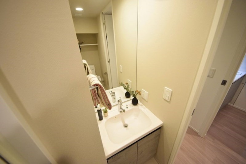 洗面設備　モデルルーム