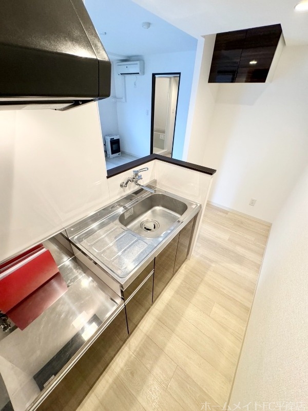 キッチン　広いスペースのキッチンです♪