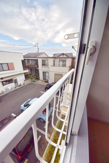 バルコニー　～洗濯物干そうっ～