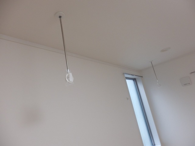 その他設備　室内物干し