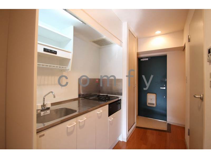 キッチン　ガス２口システムキッチン