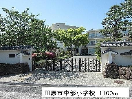 小学校　田原市立田原中部小学校（小学校）まで1118m