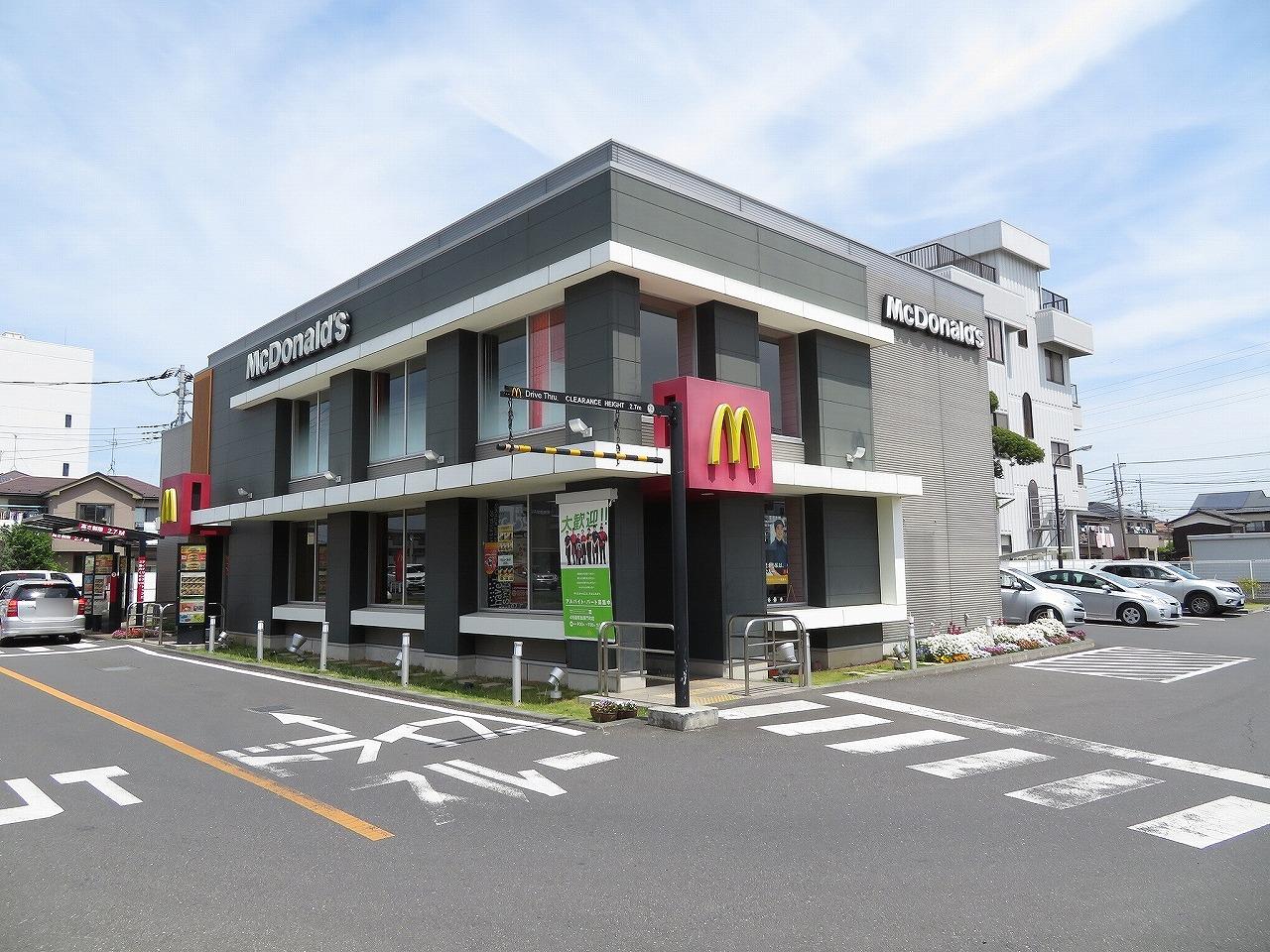 飲食店　マクドナルド4号線草加清門町店（飲食店）まで542m