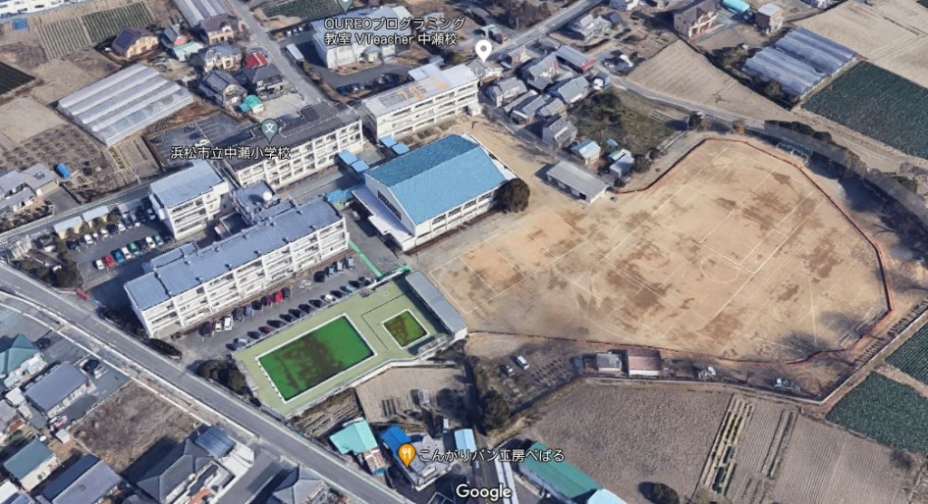 小学校　浜松市立中瀬小学校（小学校）まで463m