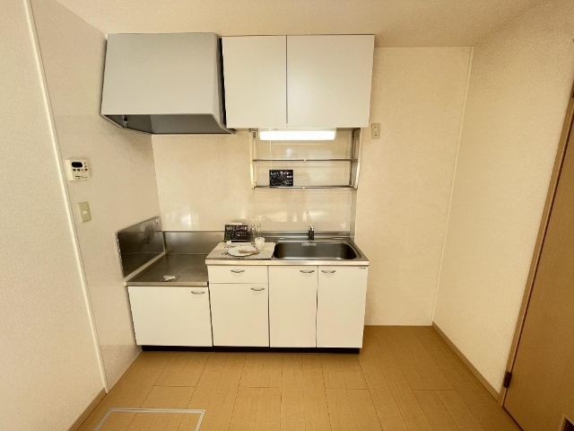 キッチン　都市ガスコンロ設置可能