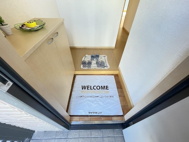 玄関　綺麗な玄関スペース