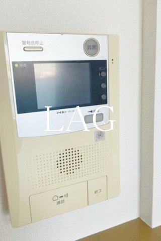 セキュリティ　モニター付きインターホンです。