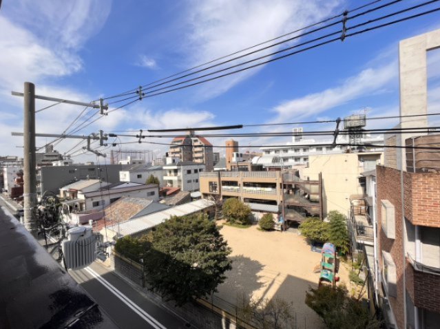 眺望　バルコニーからの景色です