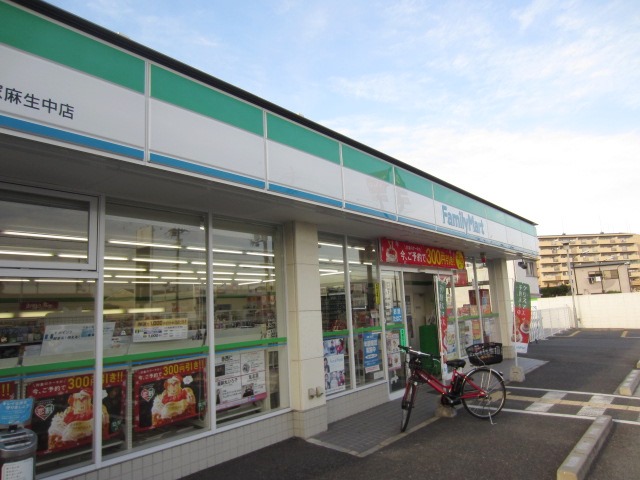 コンビニ　ファミリーマート 貝塚麻生中店（コンビニ）まで107m