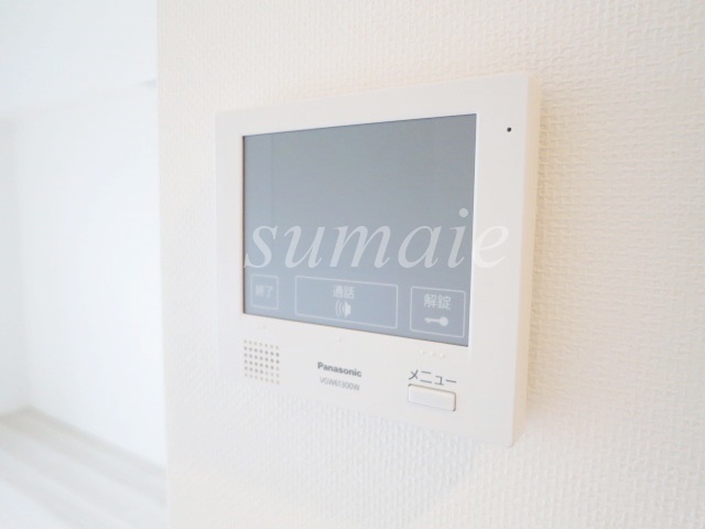 セキュリティ　モニター付きインターホンで安心♪