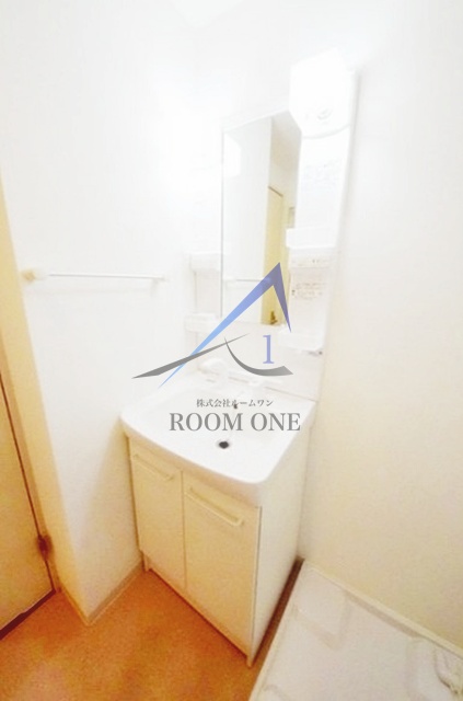 洗面設備　洗面台です。