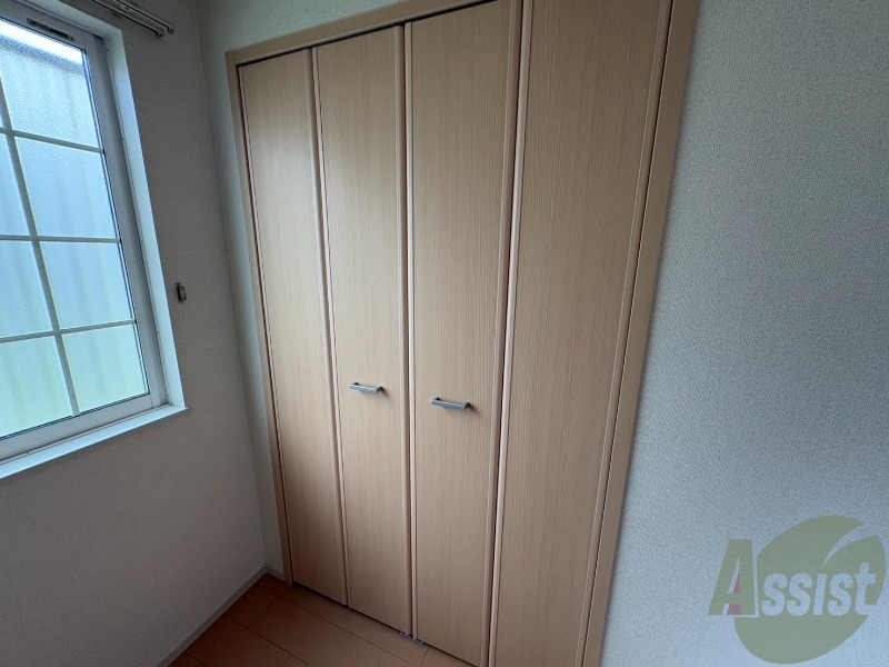 収納　ここに収納があります。収納があると部屋が広く使えます。