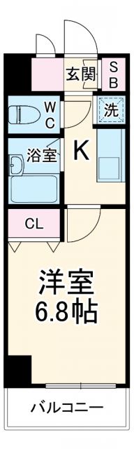 Ｓ－ＦＯＲＴ舞浜の間取り