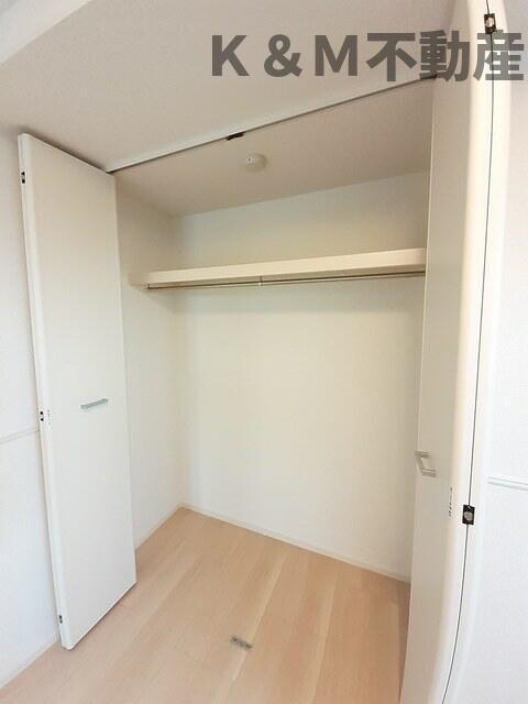 収納　十分な収納スペースがあります