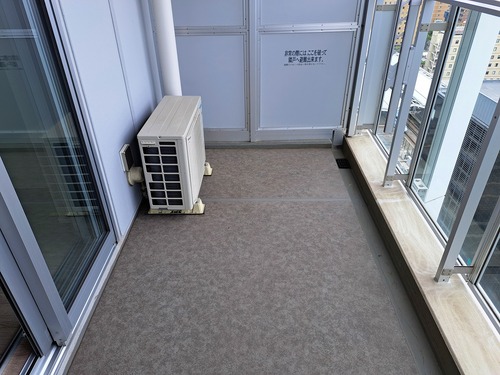 バルコニー　バルコニー※前回募集時の写真２０２３年１０月撮影