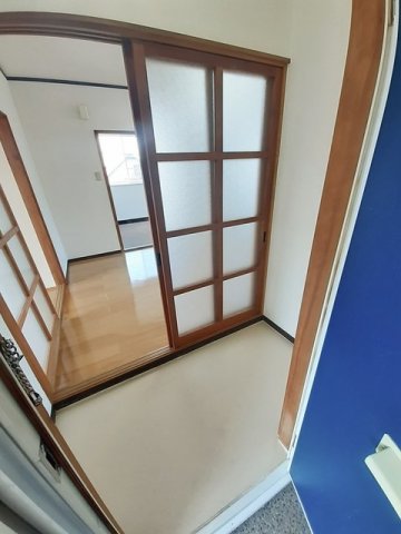 玄関　明るい玄関です