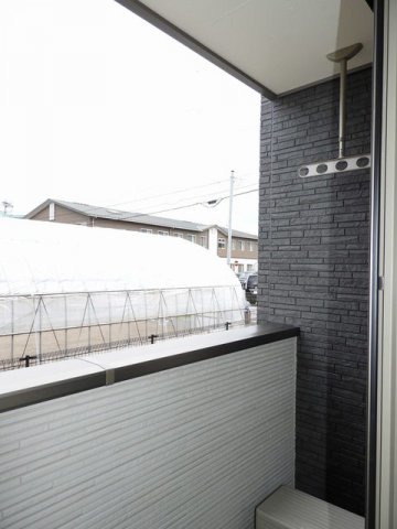 バルコニー　広々としたバルコニーです