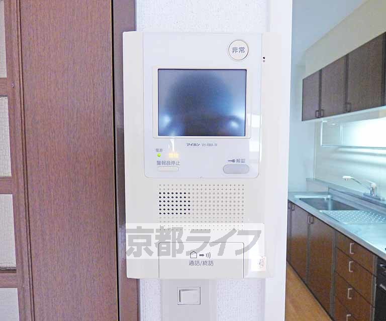 セキュリティ　来客安心です。