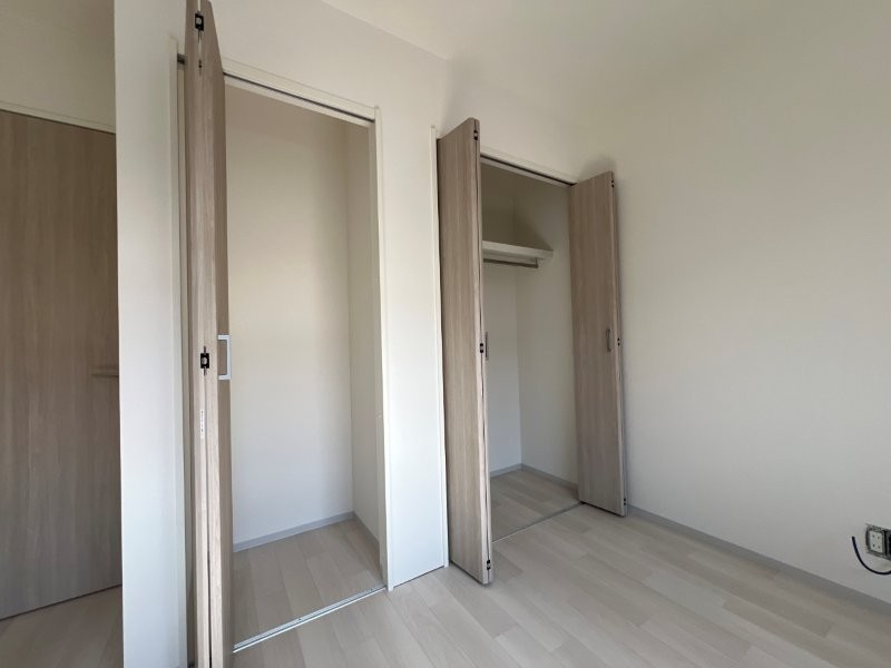 収納　建築中の画像です。