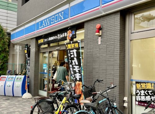 コンビニ　ローソン 浪速警察署前店（コンビニ）まで184m