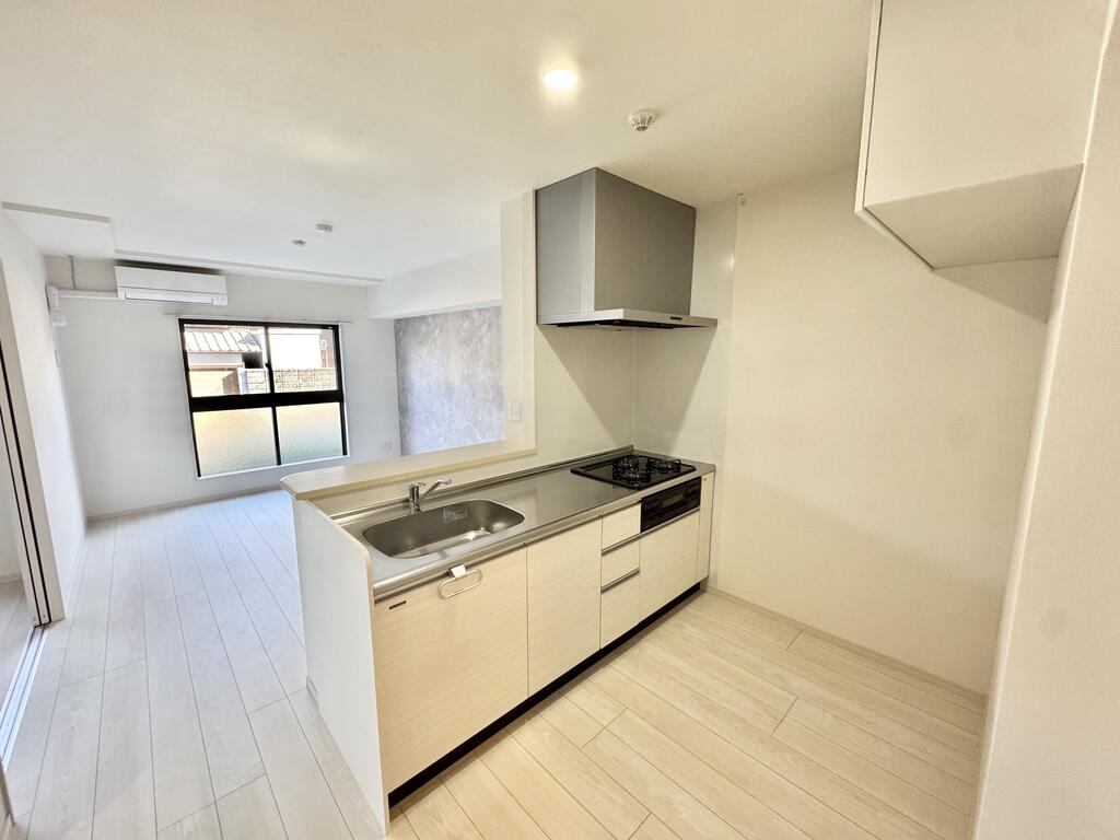 キッチン　105号の写真です。