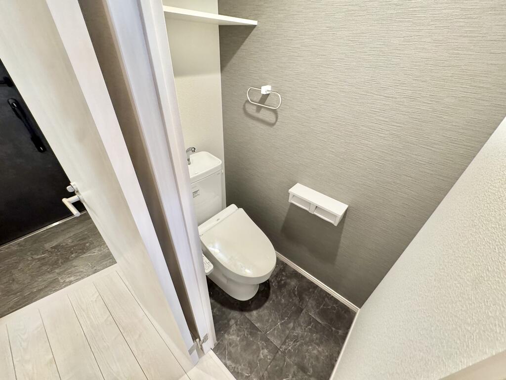 トイレ　105号の写真です。