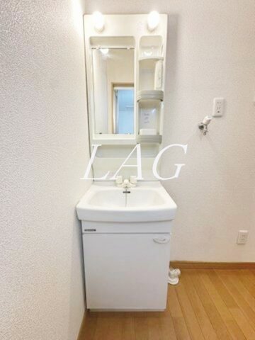 洗面設備　独立洗面台です。