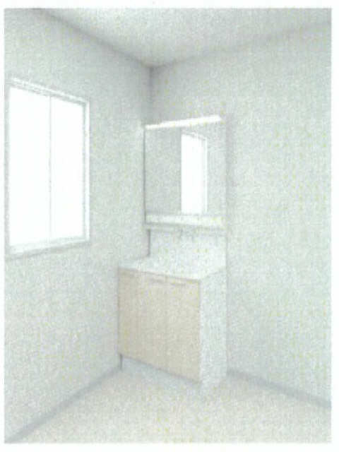 洗面設備　イメージパース