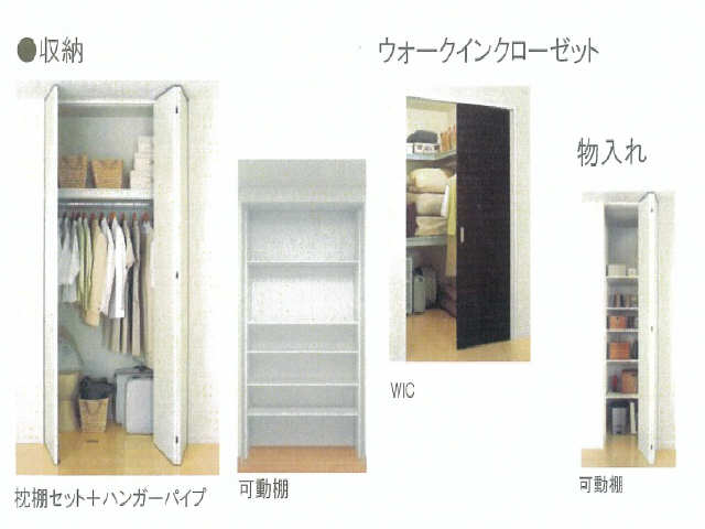 収納　イメージパース