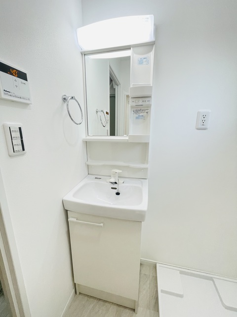 洗面設備　独立洗面台！