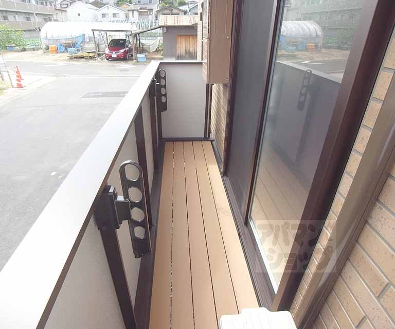 バルコニー　東向きのベランダです。