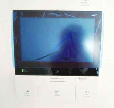 セキュリティ　モニター付きインターホンです。